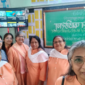 Donated Android TV 32 inch for students of Vidhya Vikas High school Chunabhatti