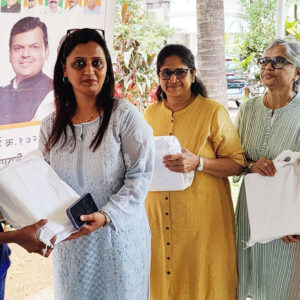 Distributed SSC textbook at Vrindavan society Chunabhatti